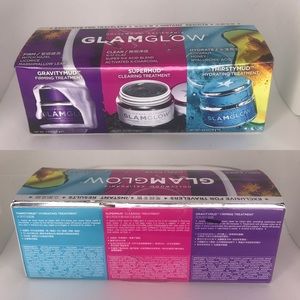 GLAMGLOW Full Size Trio Treatment Masks New Set